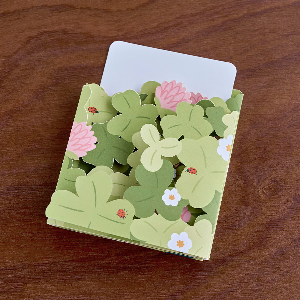 Shamrock Blessings Loooooong Card™ (Expands to 2 feet)