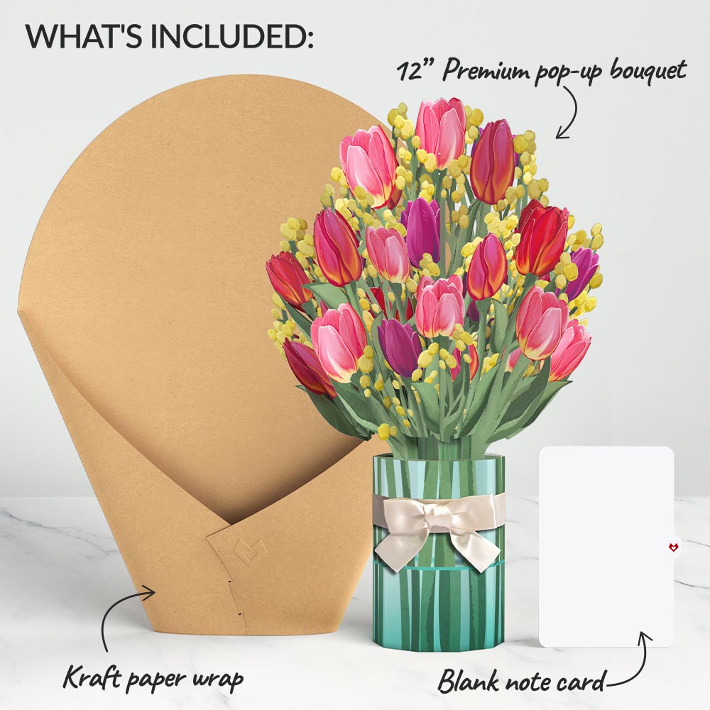 Cheerful Tulips Bouquet