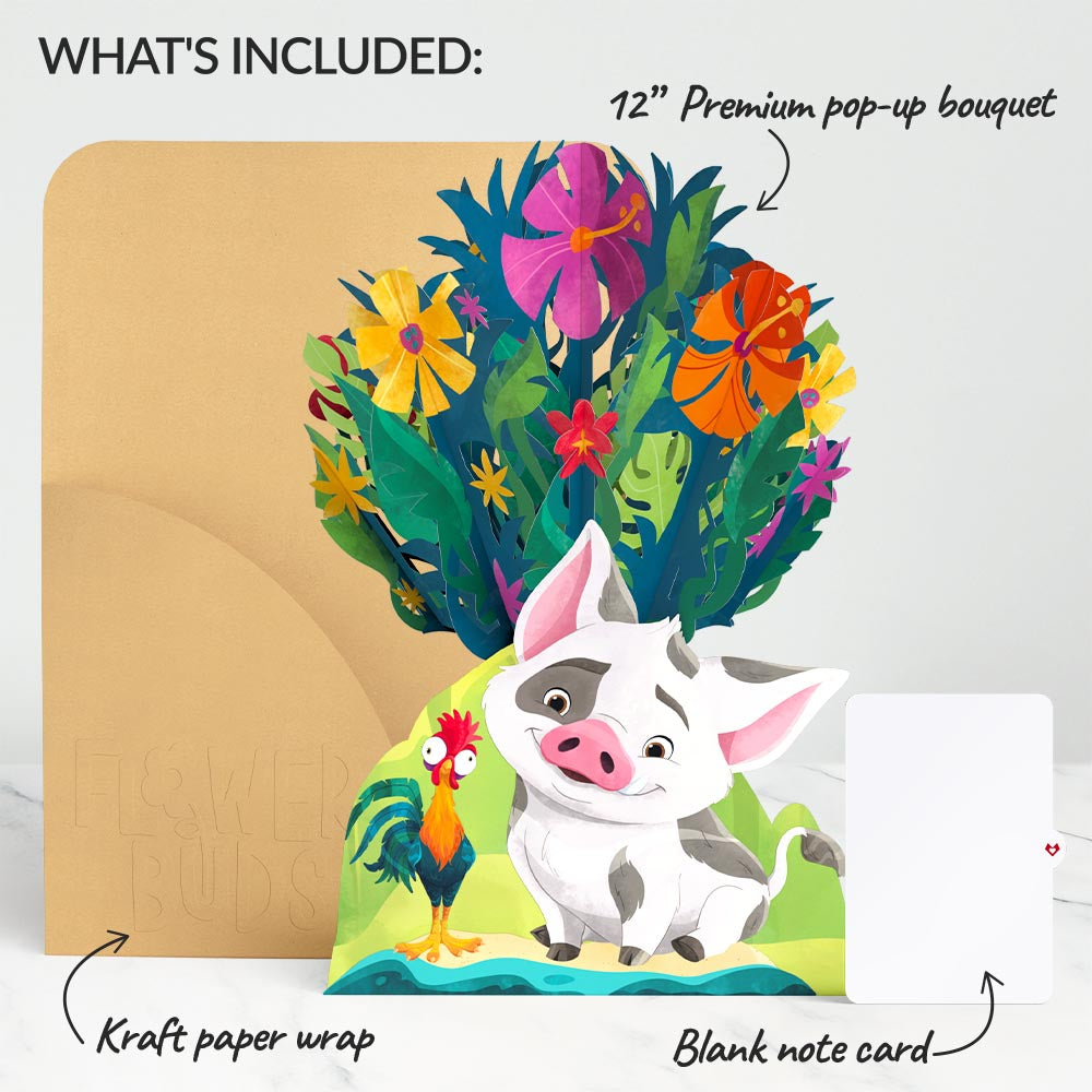 Disney’s Moana 2 Flower Buds Bouquet