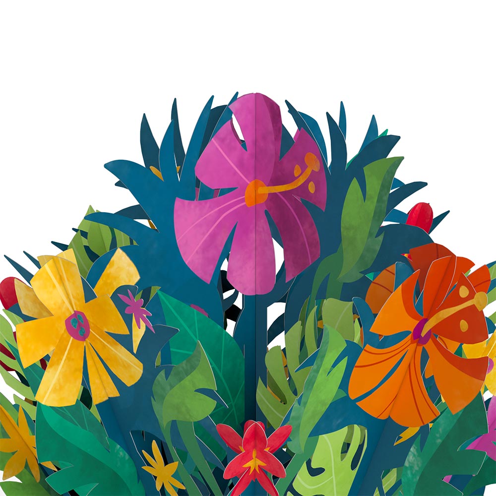 Disney’s Moana 2 Epic Birthday Pop-Up Card & Flower Buds Bouquet Bundle