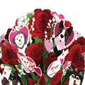 Love You Furever Dog Kisses Pop-Up Card & Bouquet Bundle