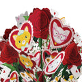 You Make My Heart Purr Cat Valentine Bouquet and Sentiment Set for Wife