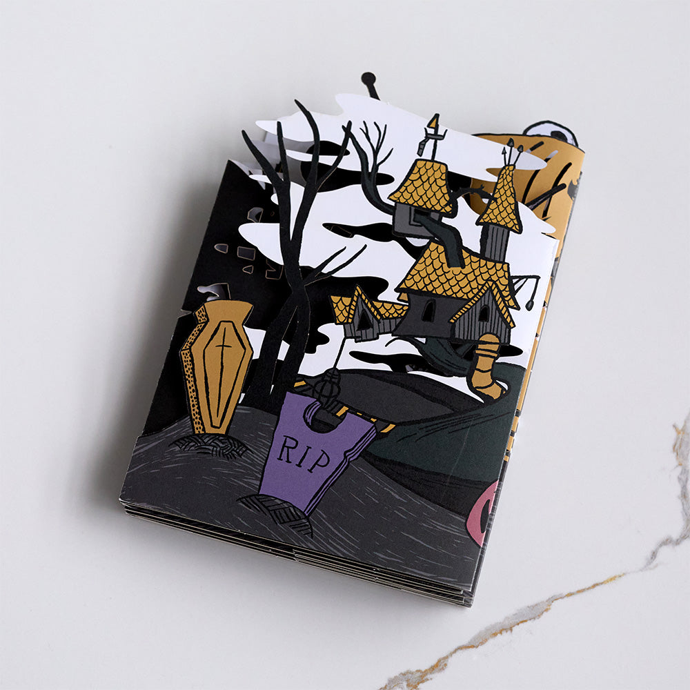 Disney Tim Burton’s The Nightmare Before Christmas Halloween Town Loooooong Card™ (Expands to 2 feet)