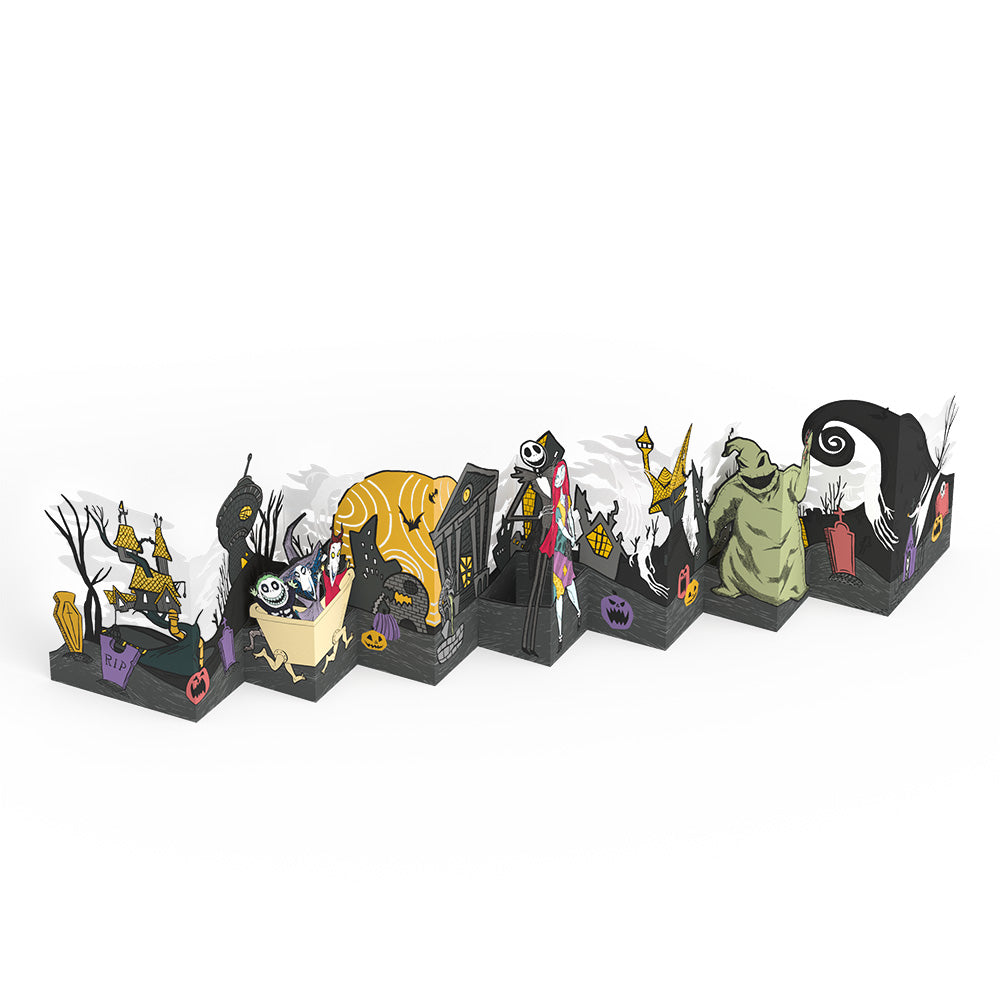 Disney Tim Burton’s The Nightmare Before Christmas Halloween Town Loooooong Card™ (Expands to 2 feet)