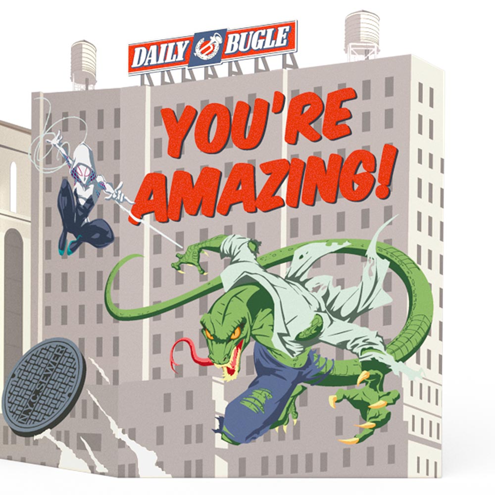 Marvel's Spider-Man You're Amazing Loooooong Card™ (Expands to 2 feet)