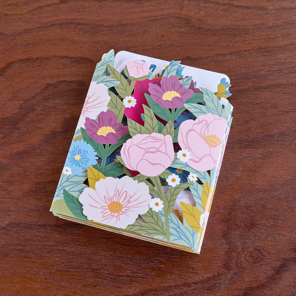 Happy Mother's Day Floral Loooooong Card™ (Expands to 2 feet)