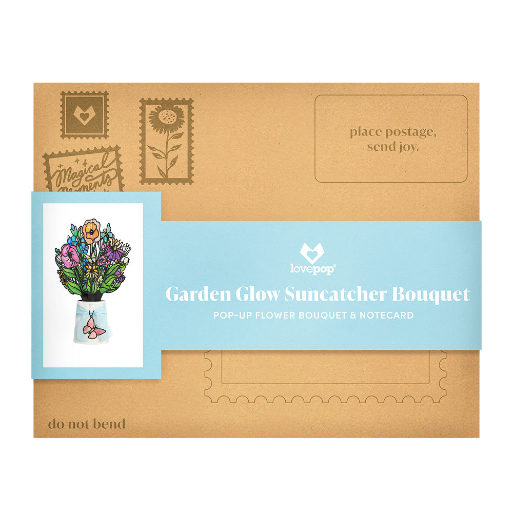 Birthday Butterfly Pop-Up Card & Suncatcher Bouquet Bundle