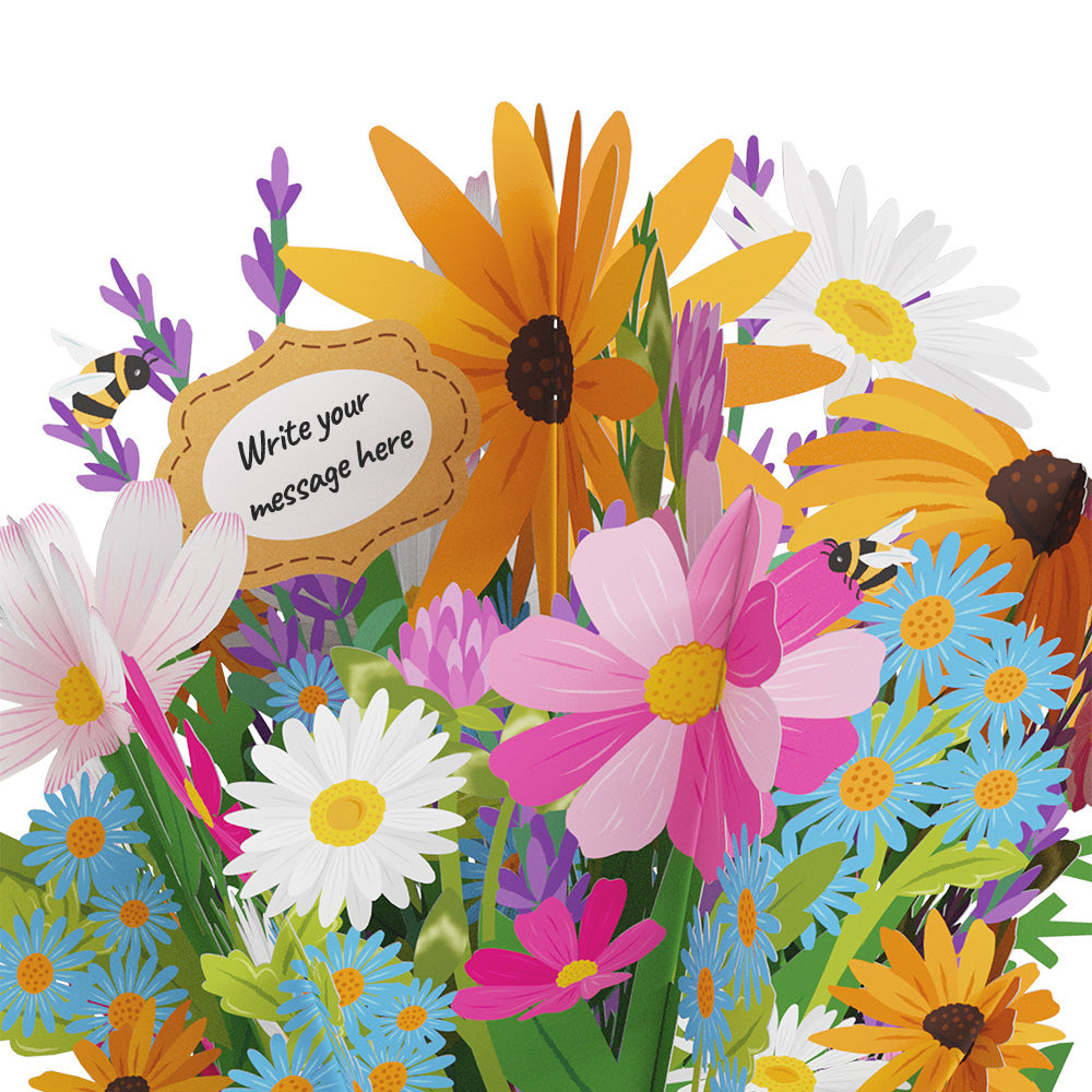 Time Well Spent Frogs Pop-Up Card & Bouquet Bundle