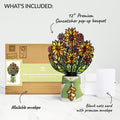 Golden Hour Sunflower Suncatcher Bouquet