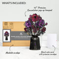 Moonlit Amethyst Suncatcher Bouquet