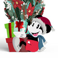 Disney’s Mickey Mouse Festive Cheer Pop-Up Card & Flower Buds Bouquet Bundle