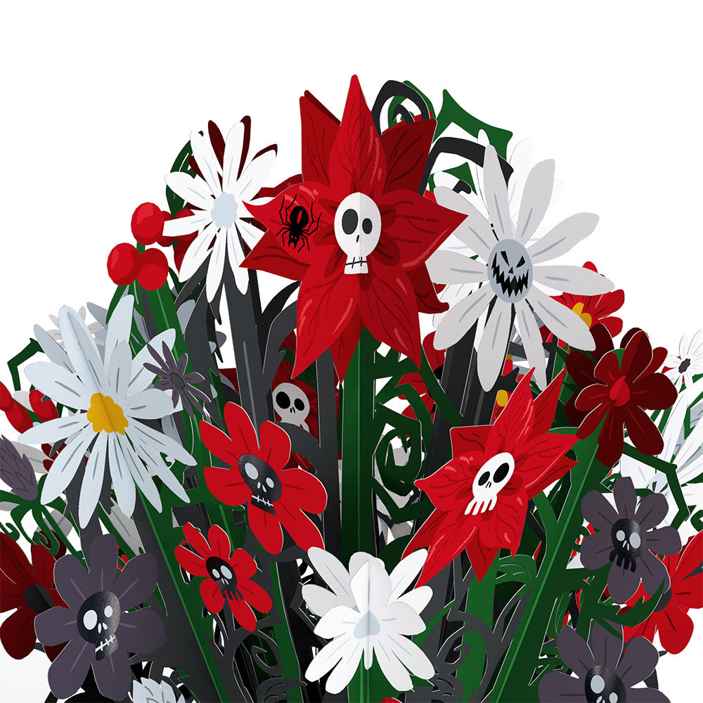 Disney Tim Burton’s The Nightmare Before Christmas Santa Jack Skellington Flower Buds Bouquet