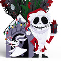 Disney Tim Burton’s The Nightmare Before Christmas Santa Jack Skellington Flower Buds Bouquet