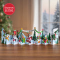 Disney's Mickey & Friends Merry Christmas Loooooong Card™ (Expands to 2 feet)