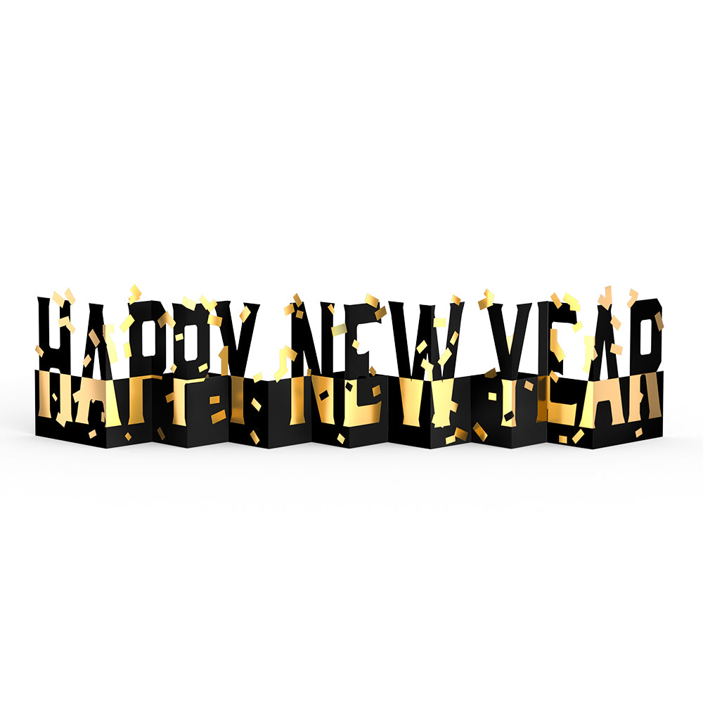 Happy New Year Loooooong Card™ (Expands to 2 feet)