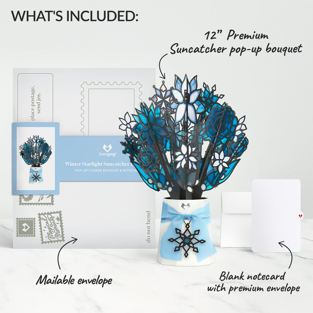 Winter Starlight Suncatcher Bouquet