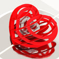 OK Go: Love Music Pop-Up Card - Limited Edition and Layered Heart Valentine’s Day Sentiment Set