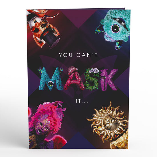 The Masked Singer™ You’re Masknificent Pop-Up Card – Lovepop