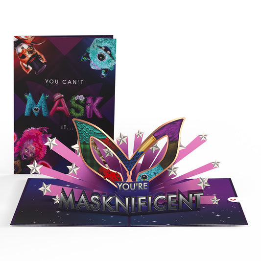 The Masked Singer™ You’re Masknificent Pop-Up Card