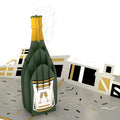 Champagne Celebration Birthday Pop-Up Card and Happy Hamster Sentiment Set