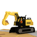 Excavator Father's Day Pop-Up Card and Matrix Hacker Sentiment Set