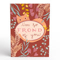 So Frond of You Card with Mini Bouquet