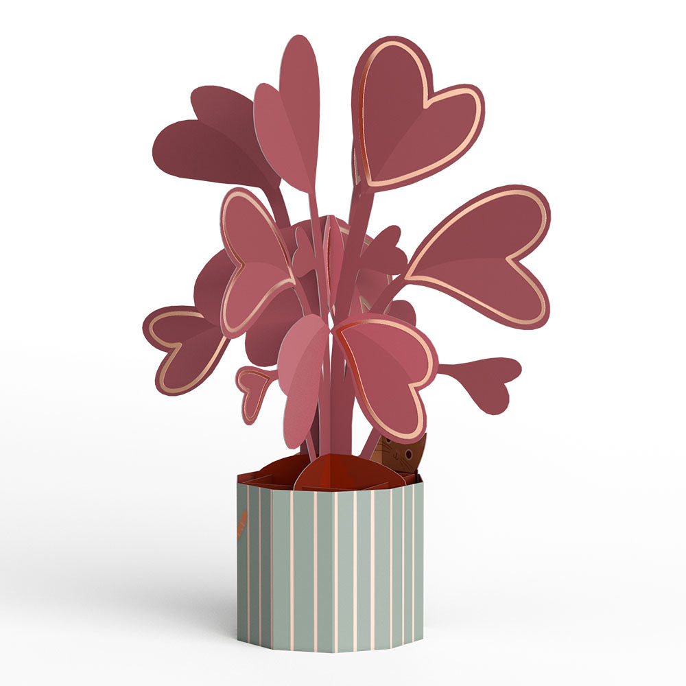 So Frond of You Card with Mini Bouquet