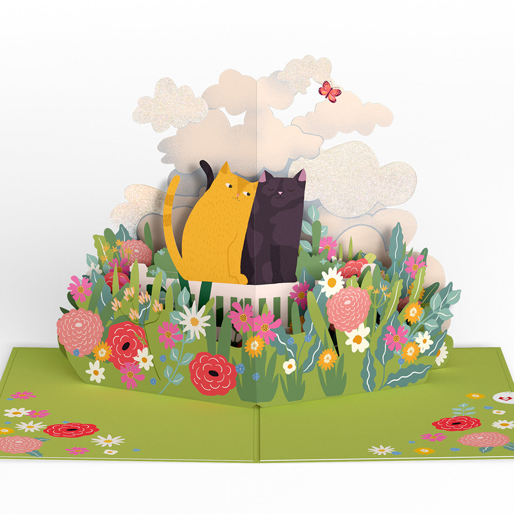 I Love Mew Cats Pop-Up Card