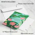 Time Well Spent Frogs Pop-Up Card