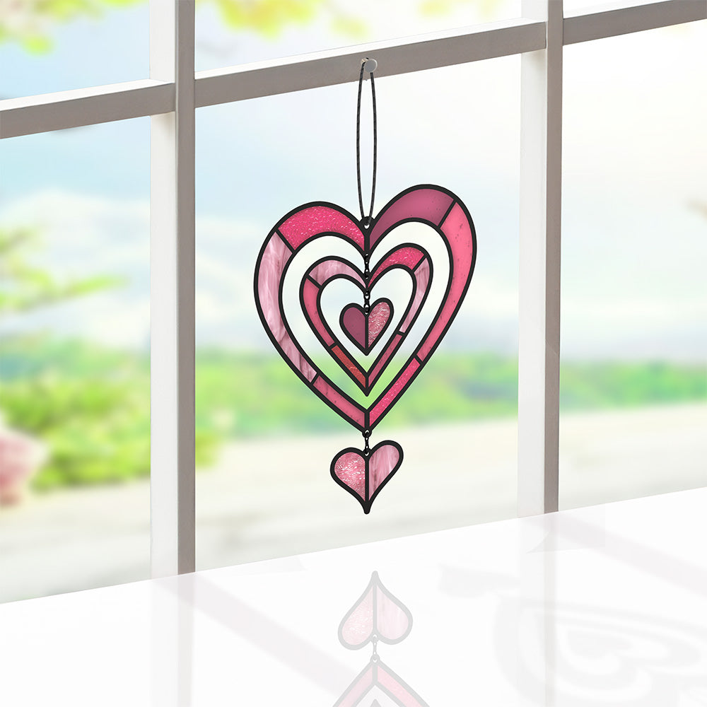 Radiant Love Suncatcher Card & Bouquet Bundle