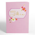 Miss to Mrs. Pop-Up Card