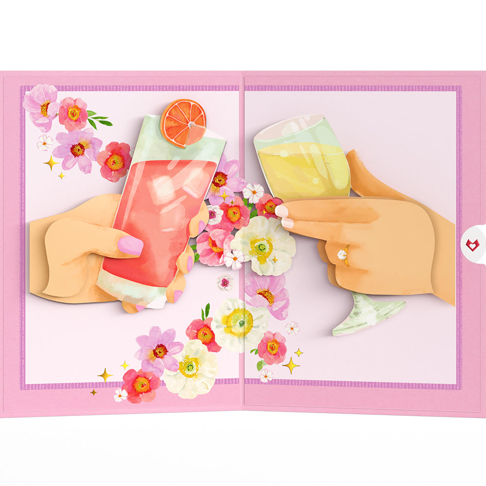 Miss to Mrs. Pop-Up Card