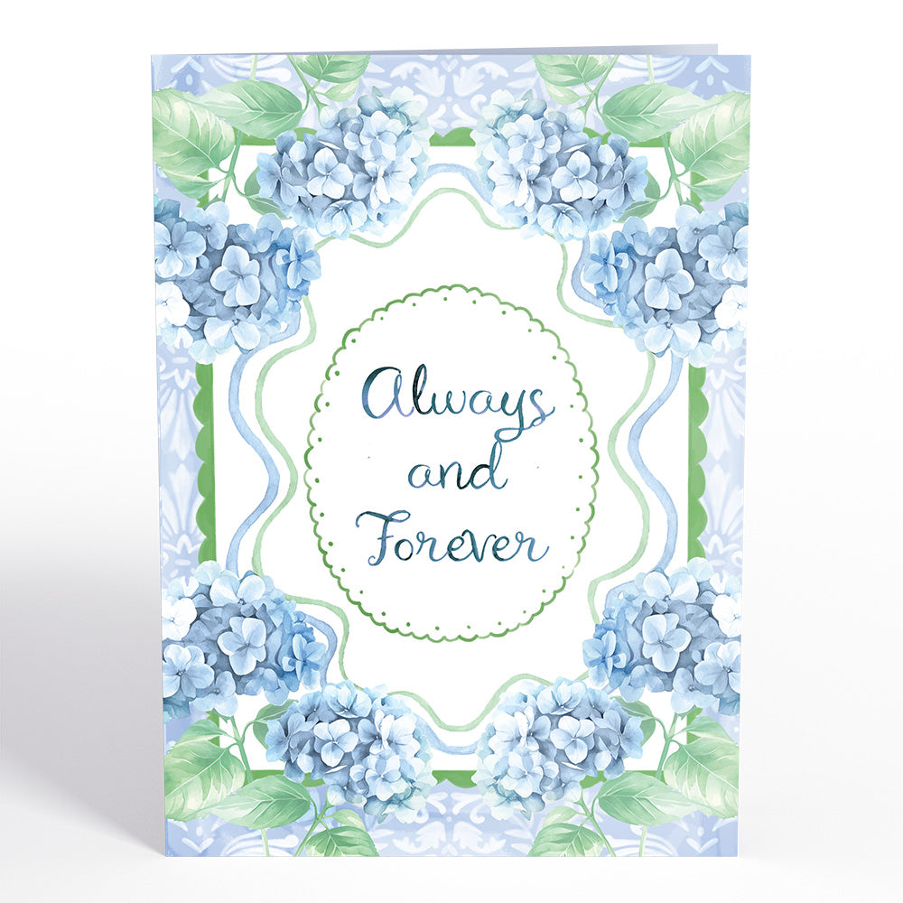 Always and Forever Swans Pop-Up Card