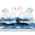 Always and Forever Swans Pop-Up Card