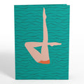 Better Together Artistic Swimmers Pop-Up Card