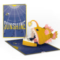 You Are My Sunshine Anglerfish Pop-Up Card