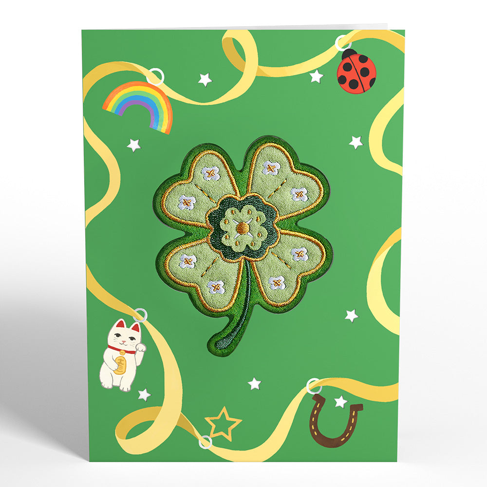 Lucky Clover HeartFelt Charm Card™