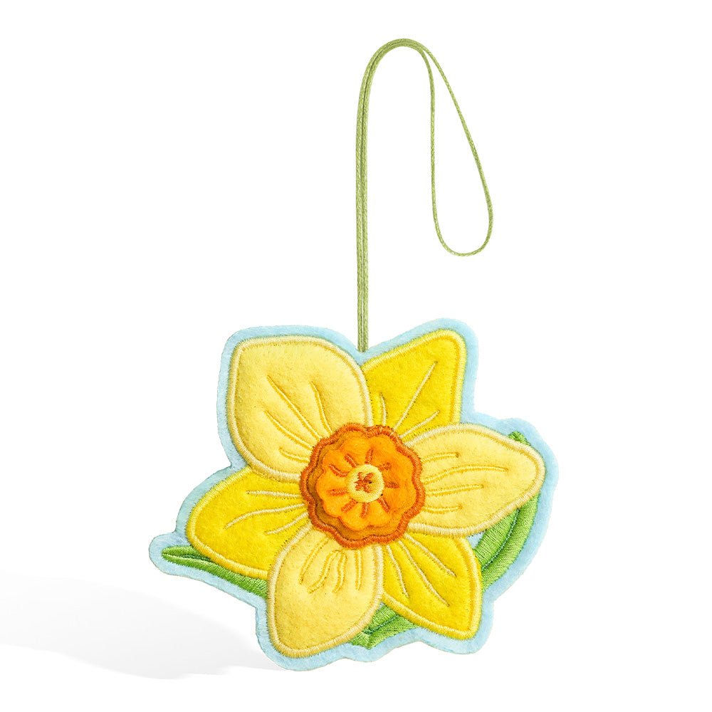 Sunny Daffodil HeartFelt Charm Card™