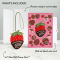 Sweet Strawberry HeartFelt Charm Card™