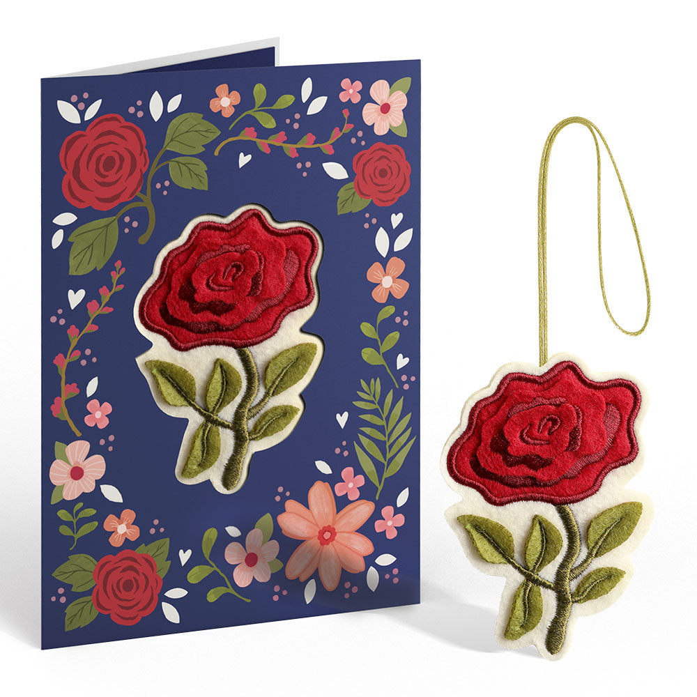 Everlasting Rose HeartFelt Charm Card™