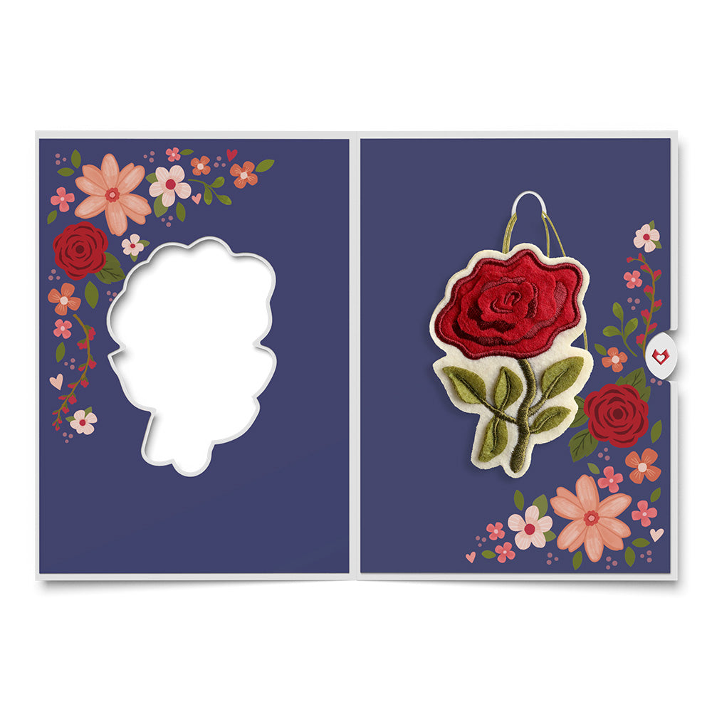 Everlasting Rose HeartFelt Charm Card™