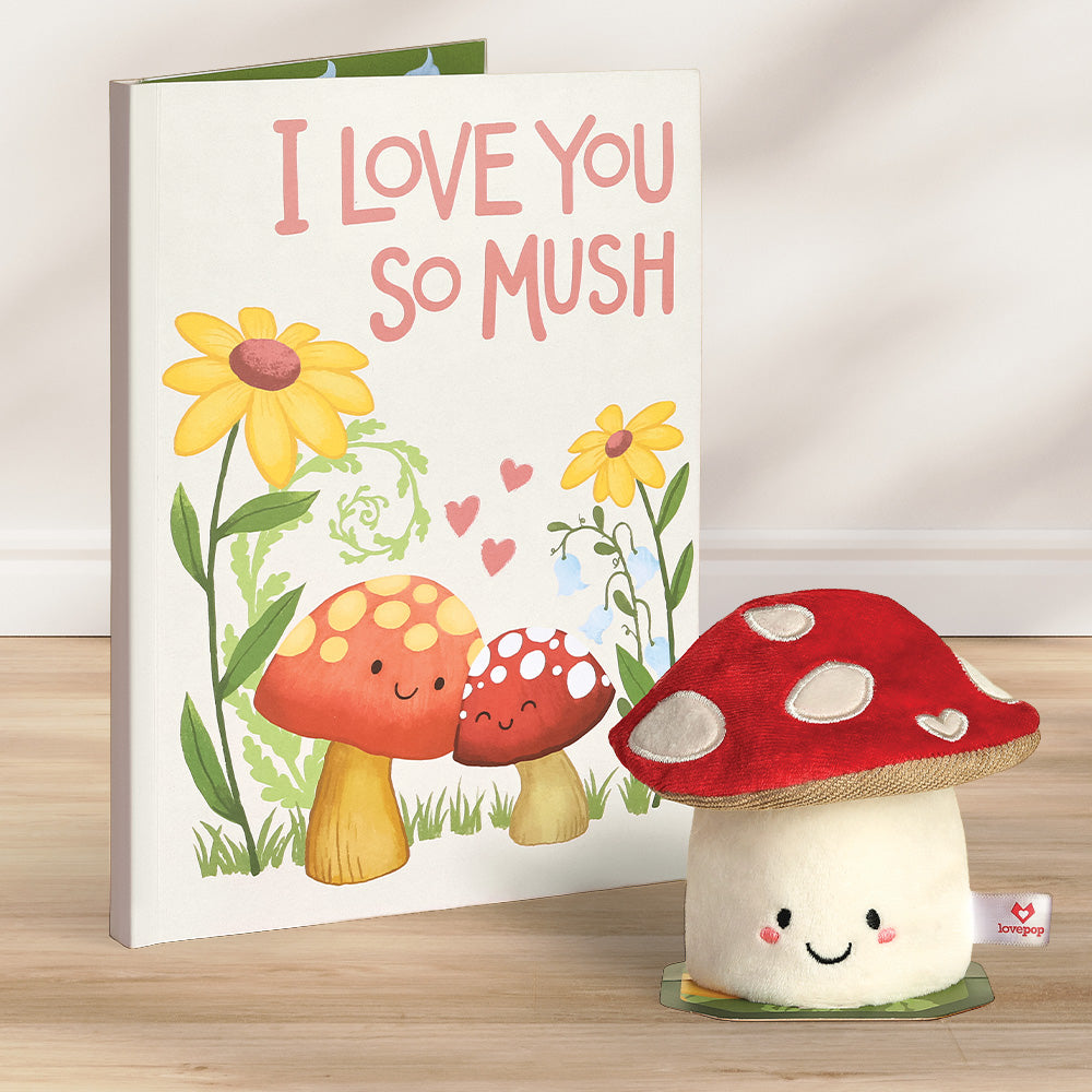 'Love You So Mush' Plushpop Card