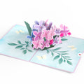 Purple Lilacs Pop-up Card