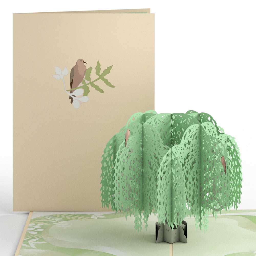 Willow Tree Doves Pop-Up Card