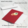 Beach Santa Pop-Up Card