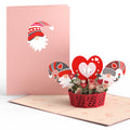 Love Gnomes Pop-up Card