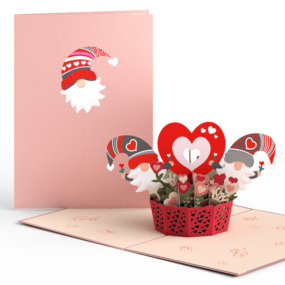 Love Gnomes Pop-up Card