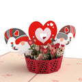 Love Gnomes Pop-up Card