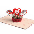 Love Gnomes Pop-up Card