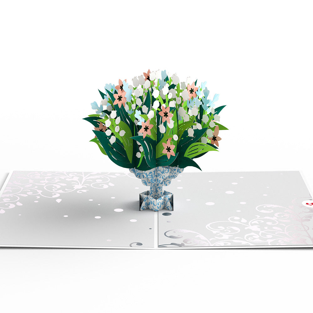 Lily of the Valley Pop-Up Card